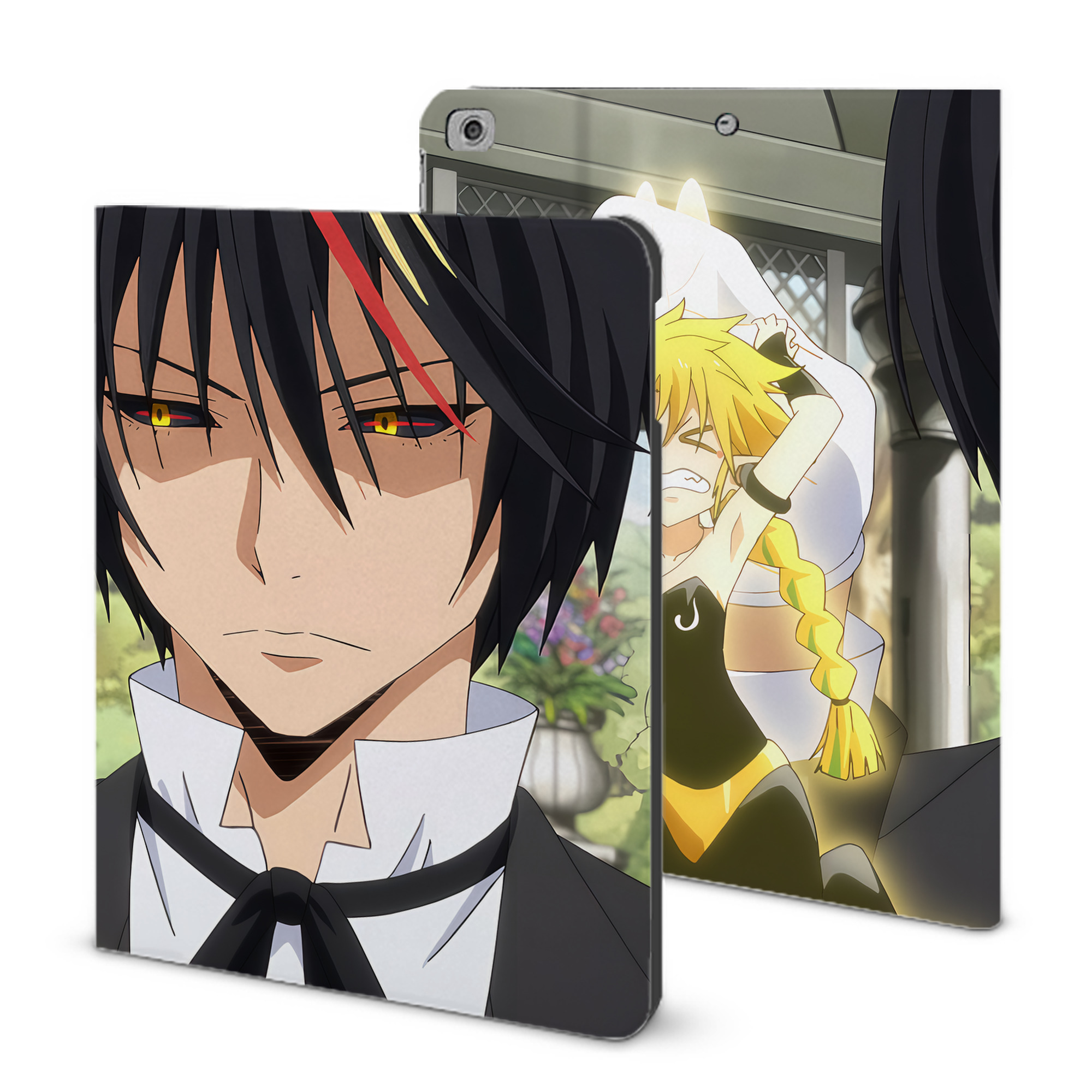 （画像用） 転スラ Regarding Reincarnated to Slime IPad ケース ブック型 PUレザー TPU 耐衝撃 軽量 薄型 ペン収納なし 全面保護 IPad 各モデル対応
